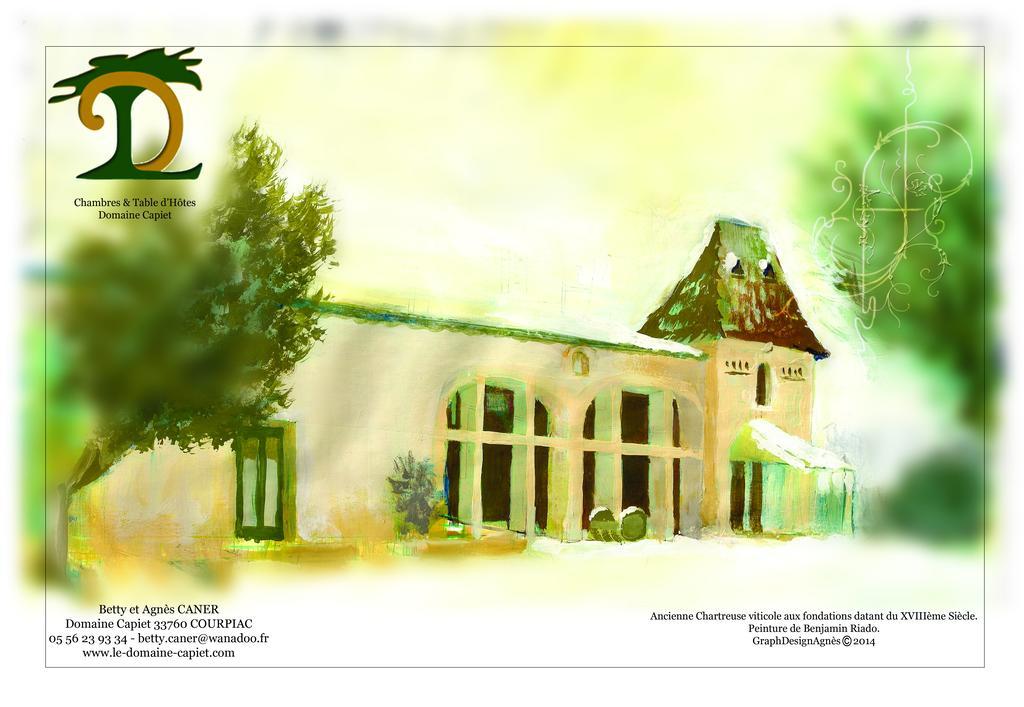 Domaine Capiet Courpiac Bagian luar foto