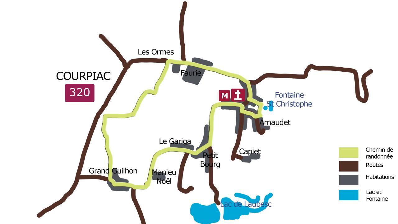 Domaine Capiet Courpiac Bagian luar foto